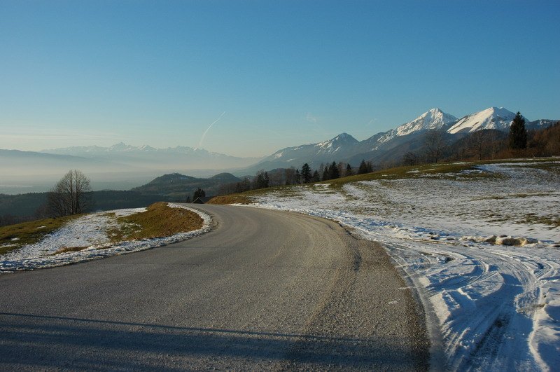 Open roads — Ambrož–Krvavec / Slovenia